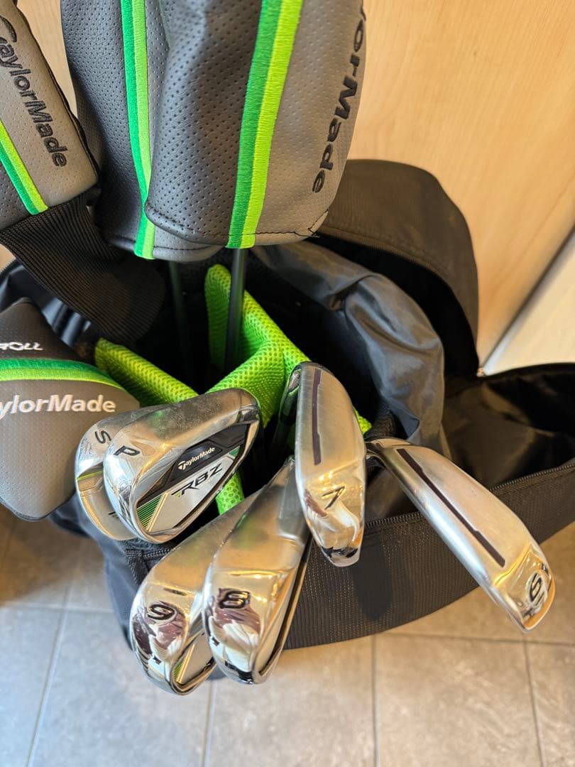 TaylorMade RBZ クラブ10本セット&キャディバッグ付き
