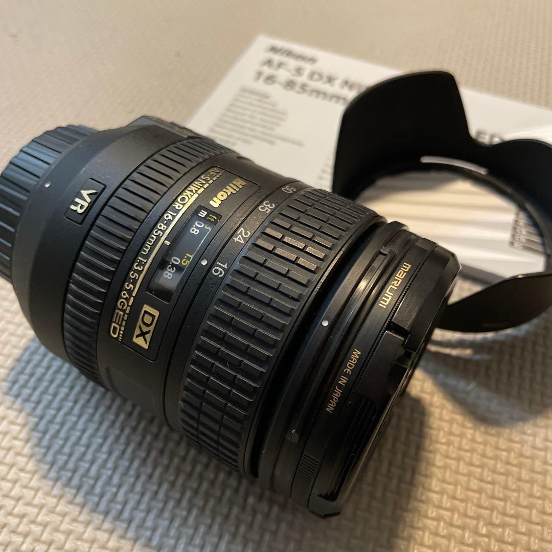 フィルター付AF-S DX NIKKOR 16-85mm f/3.5-5.6G