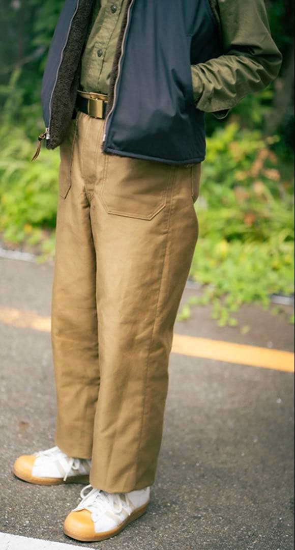 ¥30800 激渋　リアルマッコイズ　U.S.N. N-1 デッキトラウザーズ