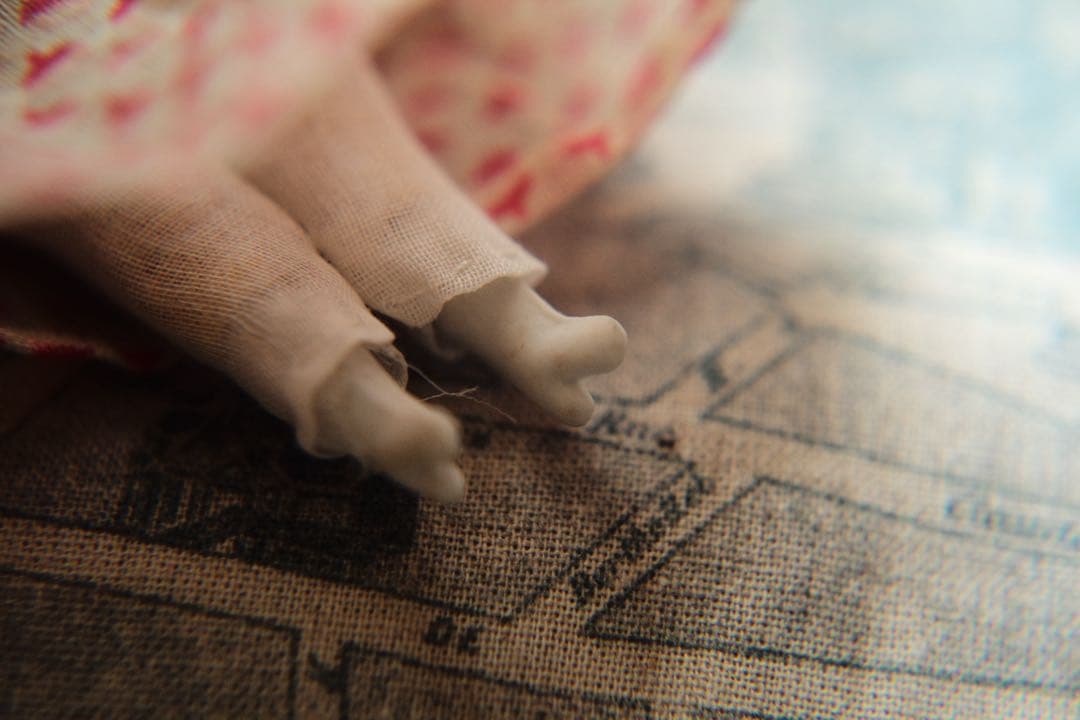 チャイナヘッドドール ビスクドール ドールハウス ミニチュア ブライス