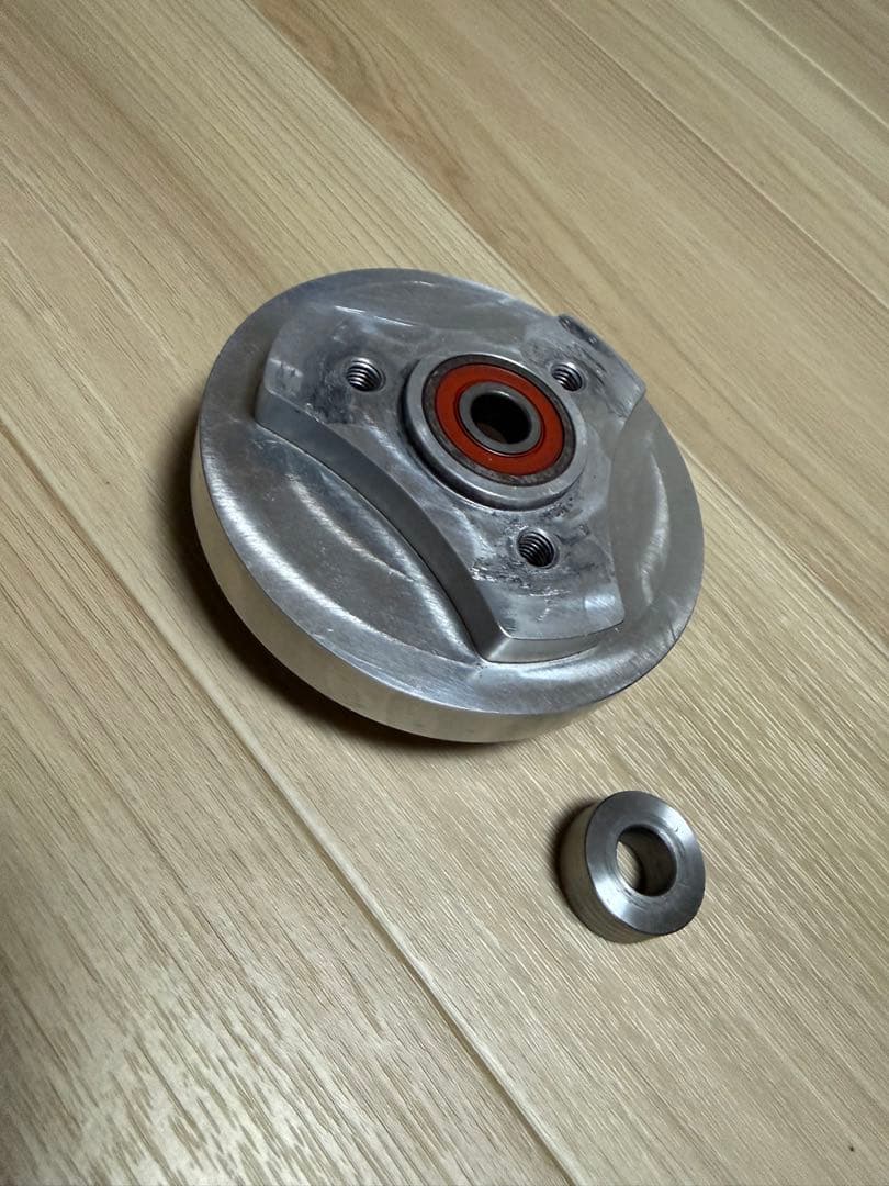 シャリーオフセットスプロケスペーサー&kepspeed5.5jリム