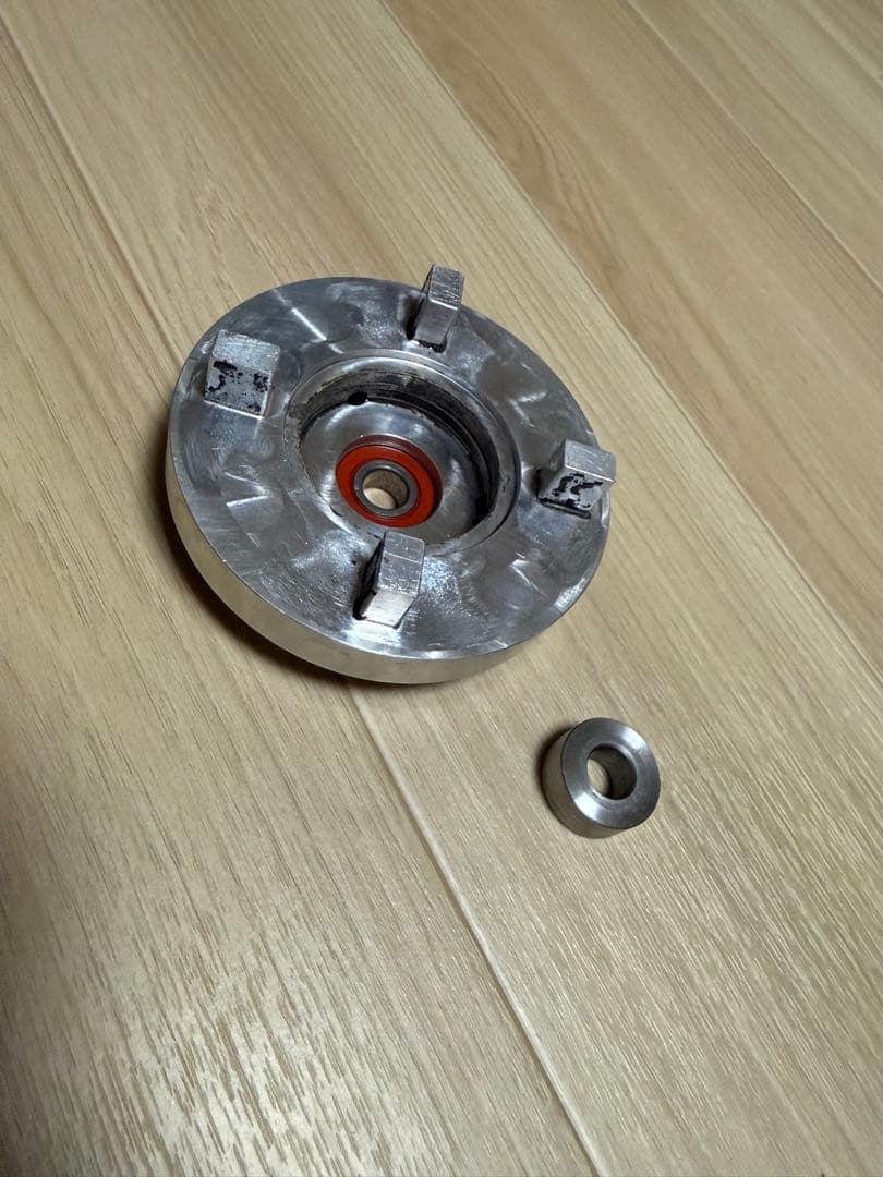 シャリーオフセットスプロケスペーサー&kepspeed5.5jリム