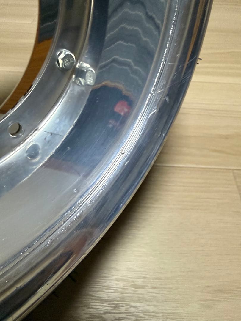 シャリーオフセットスプロケスペーサー&kepspeed5.5jリム