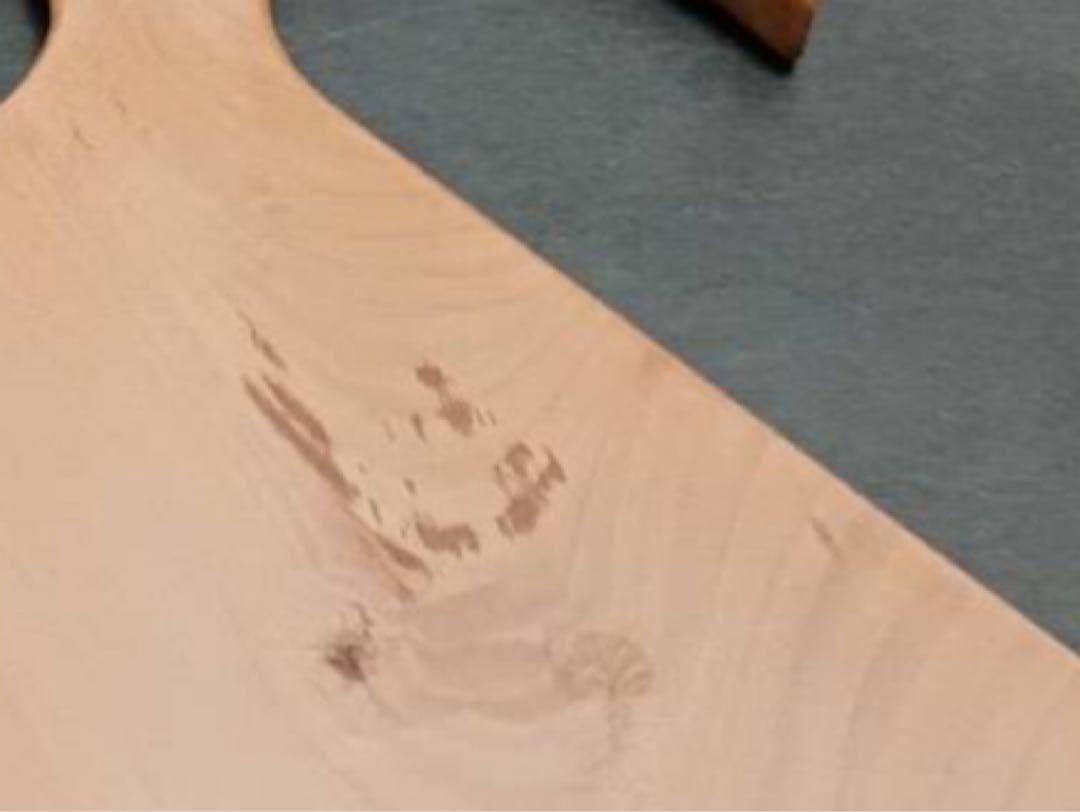 〔59〕薩摩琵琶用 撥・椿（27.2cm）