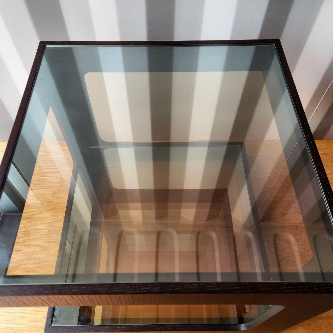 希少　廃盤　moda en casa ダイス コーヒーテーブル ガラステーブル