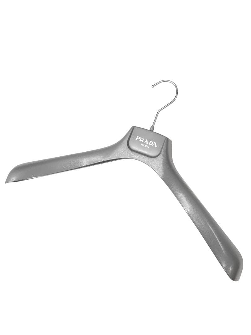 PRADA プラダ グレー ハンガー ジャケット用 5本セット