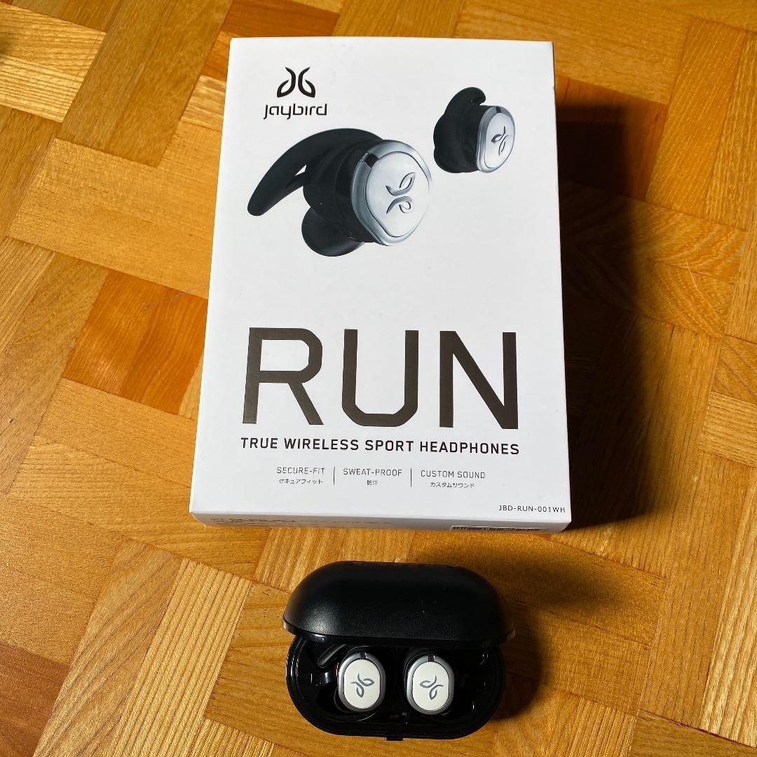 ヘッドホン jaybird JBD-RUN-001WH
