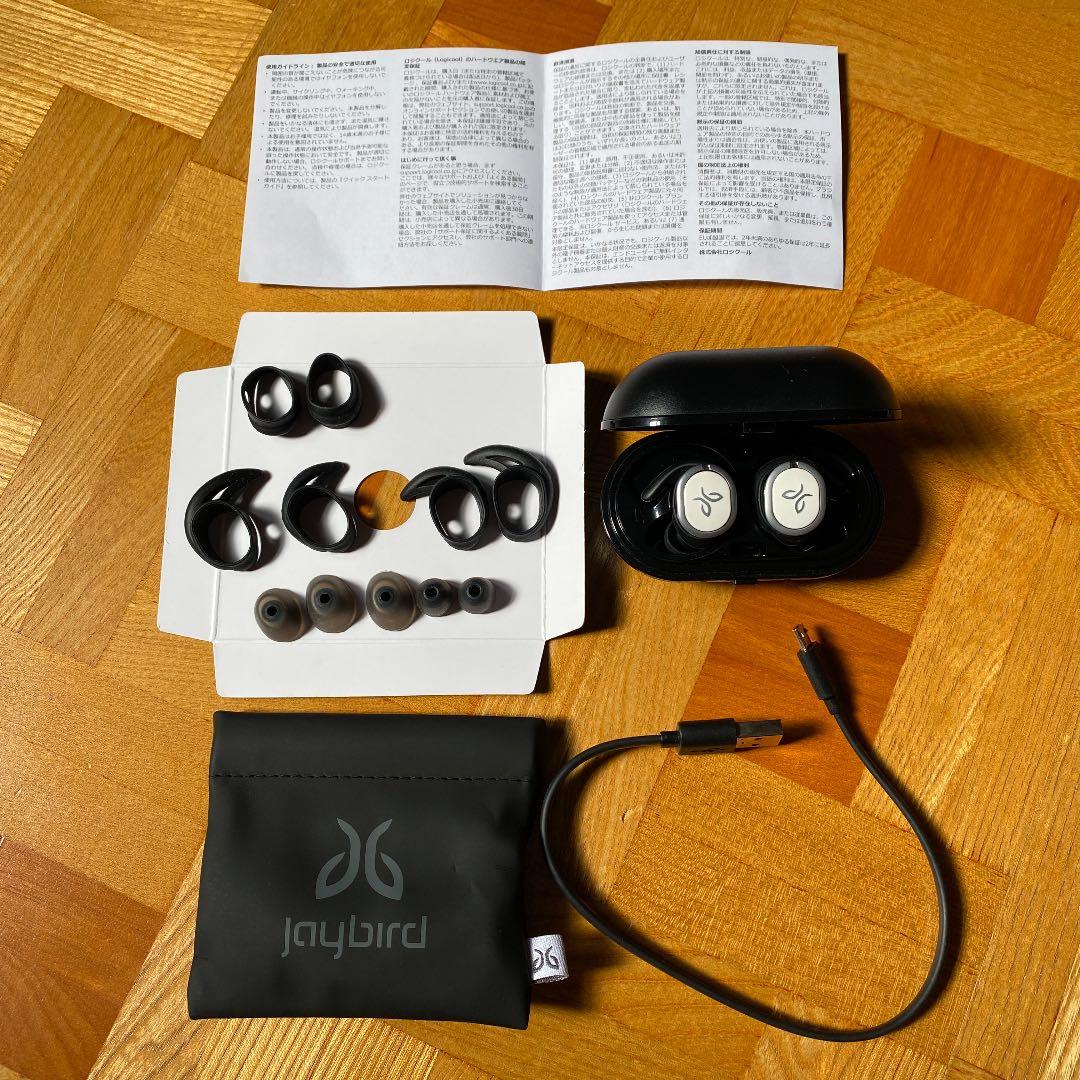 ヘッドホン jaybird JBD-RUN-001WH