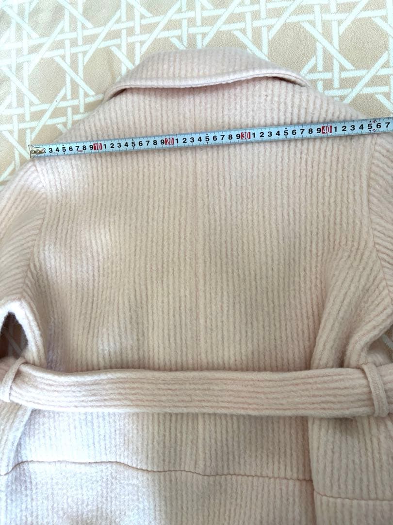 Herlipto Odette Wool-Blend Coat ピンク