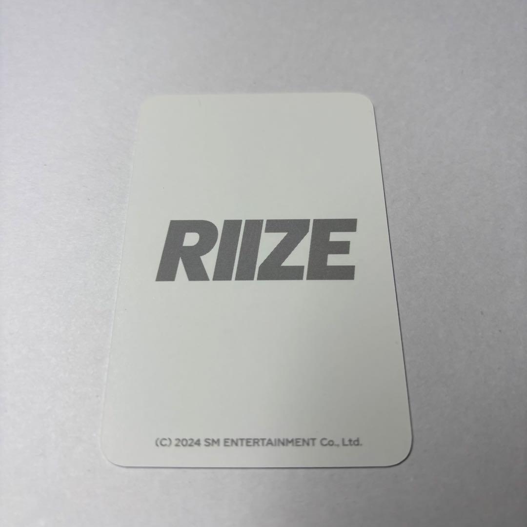 RIIZE ショウタロウ POPUP ポップアップ トレカ 5000円 購入特典