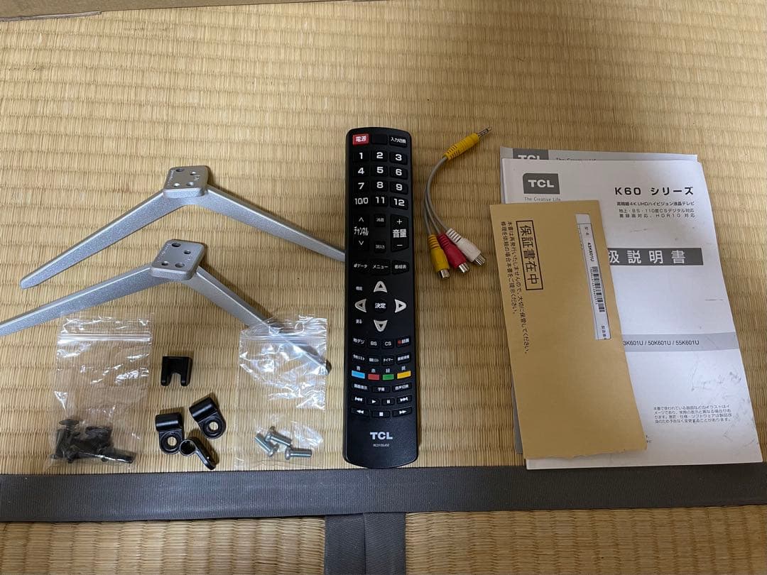 TCL 43型 43K601U 4K UHD液晶テレビ