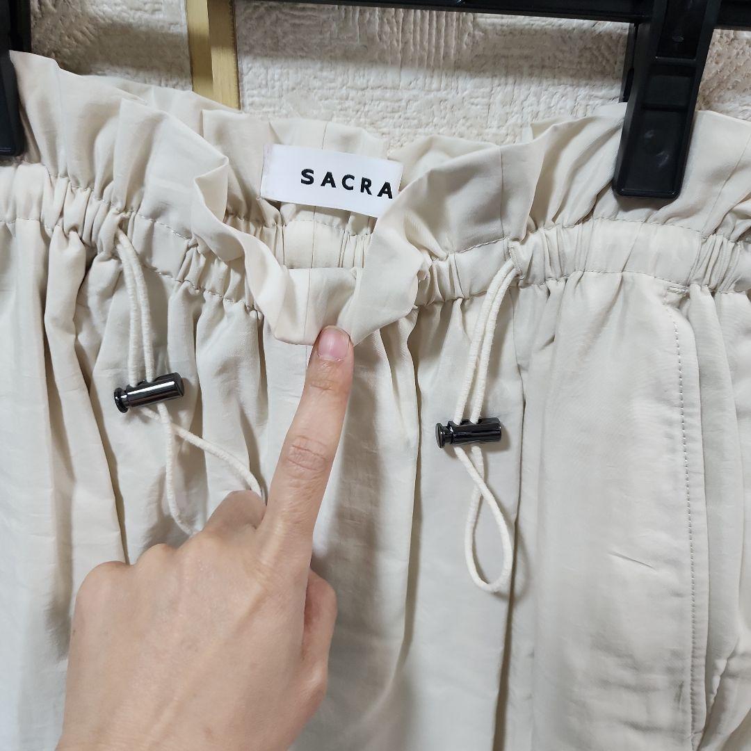 sacra サクラ　SANDWASH SILK SHORT