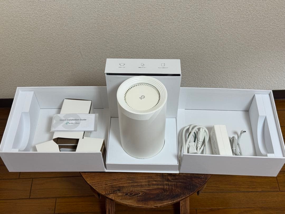 TP-Link Deco BE85 トライバンドメッシュWi-Fi 7ユニット