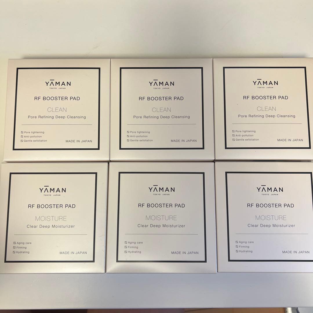 YAMAN RF BOOSTER PAD 【CLEAN】【MOISTURE】各3