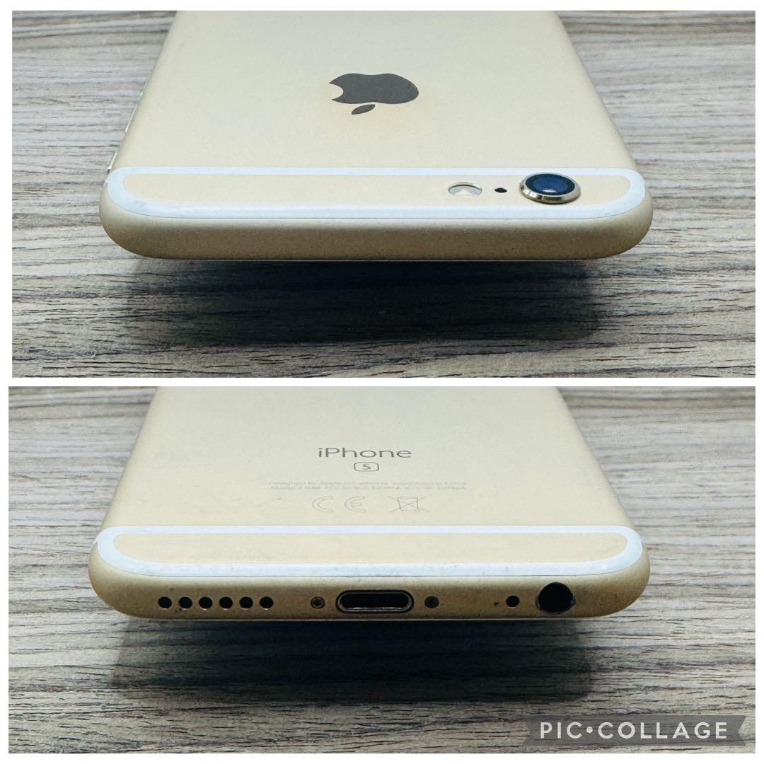 【美品】iPhone6s ゴールド 128GB SIMフリー【新品バッテリー】