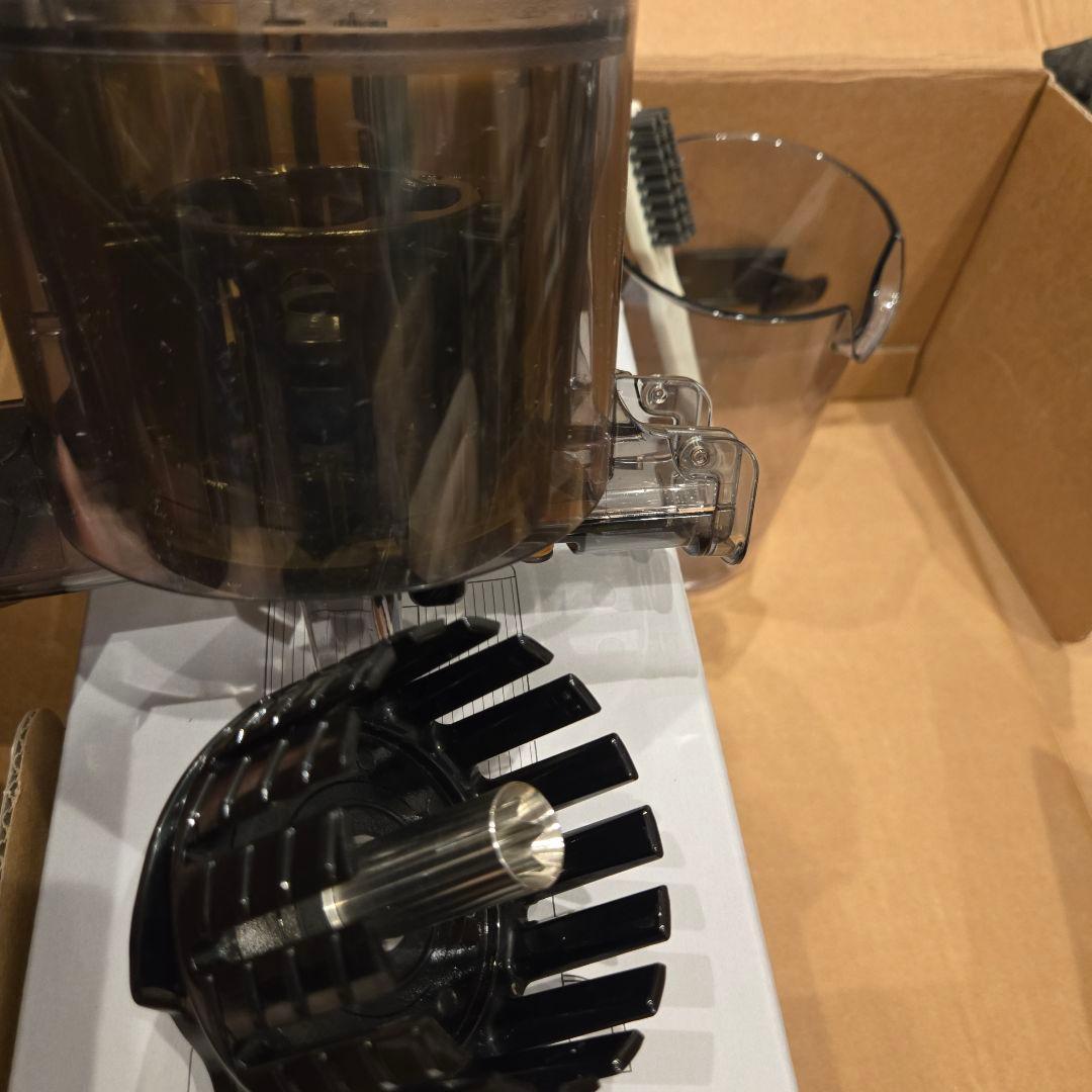 【ヒューロム】スロージューサー H310A スカイブルー コールドプレス 美品