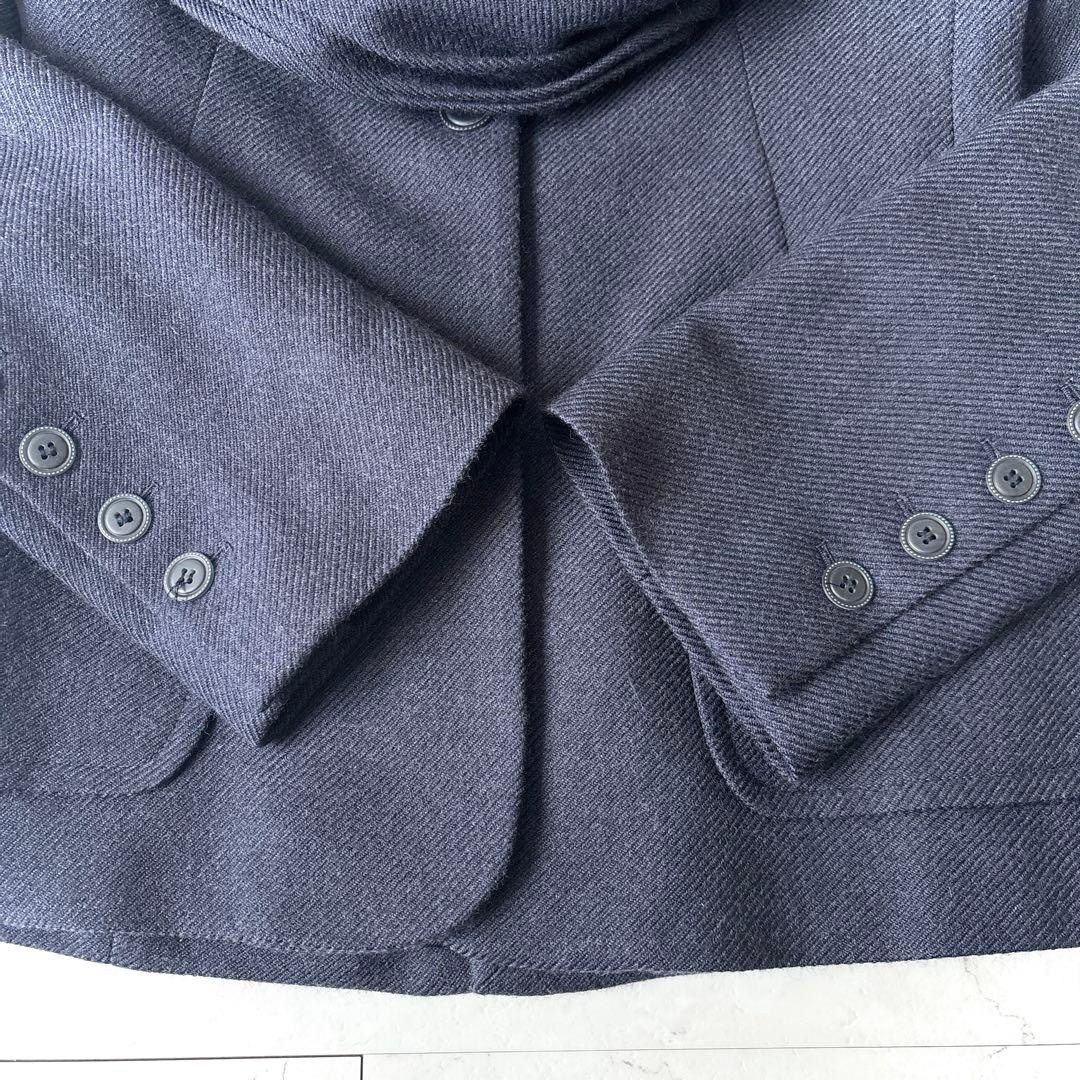 美品 イザベルマラン フランス製カシミヤ100%ストール付 テーラードジャケット