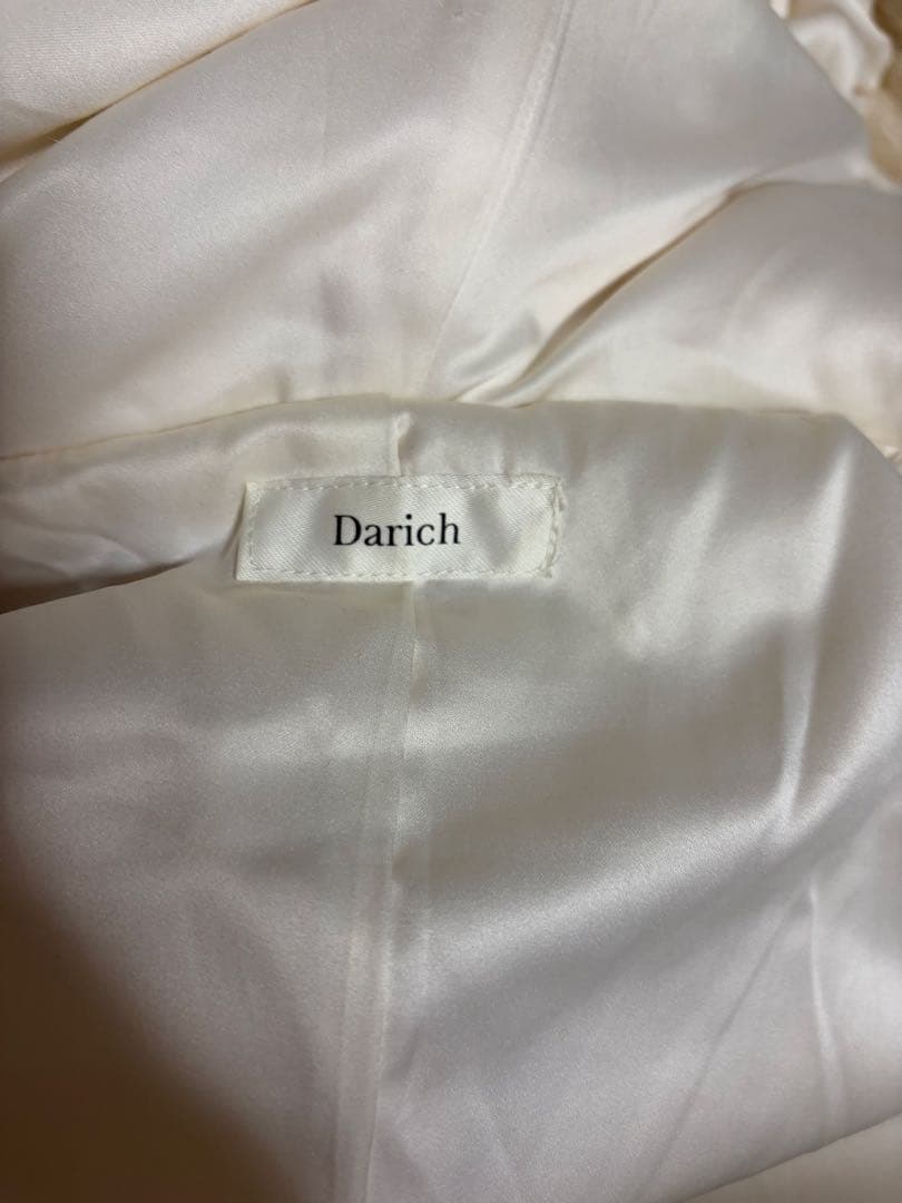 キルトボリュームファーショートコート Darich