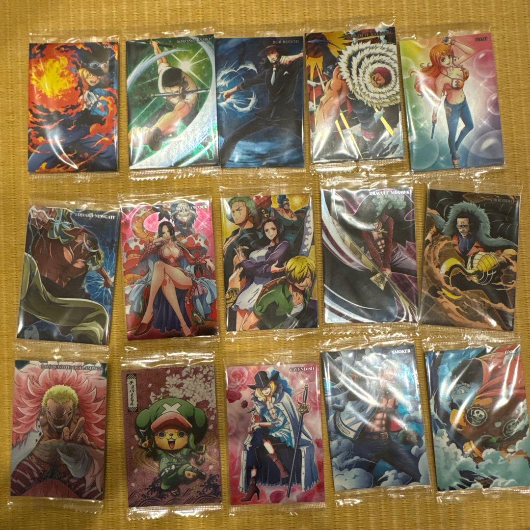 今だけ！！お値下げ！ワンピース カード、シールウエハースセット売り