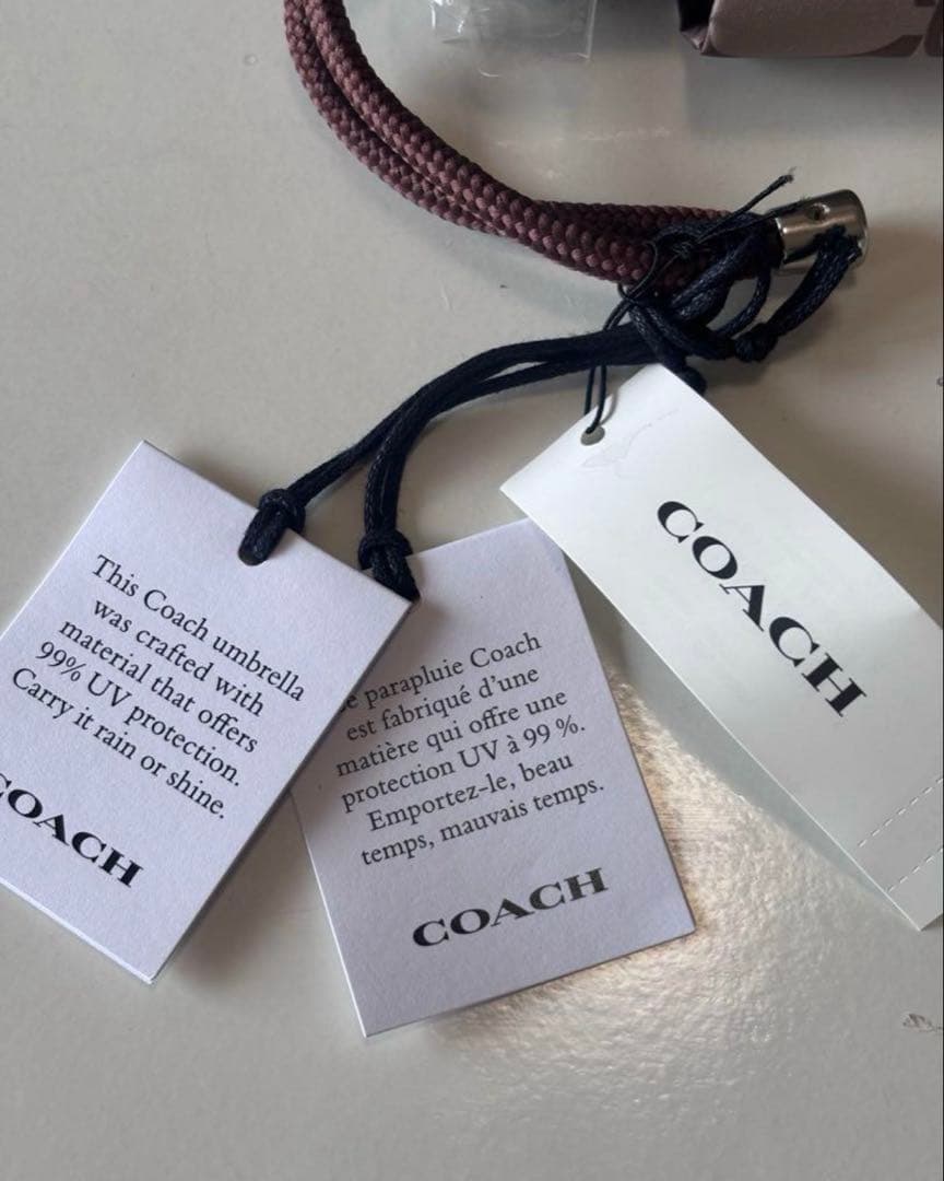 ⭐︎新品⭐︎COACH ✖️PEANUTSシグネーチャースヌーピー柄 折りたたみ傘