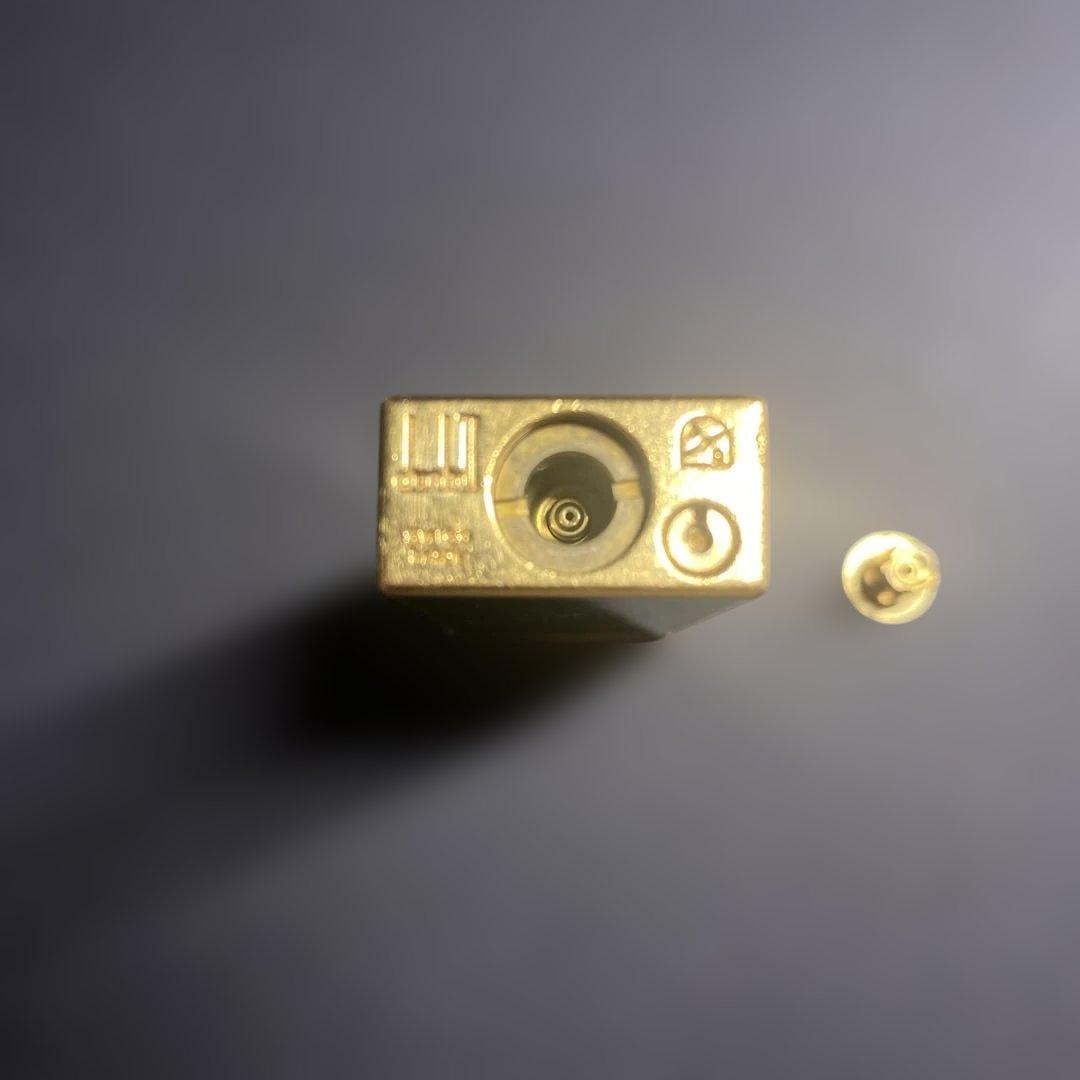 ダンヒル ガスライター グリーンマーブル ゴールド 希少 ヴィンテージ