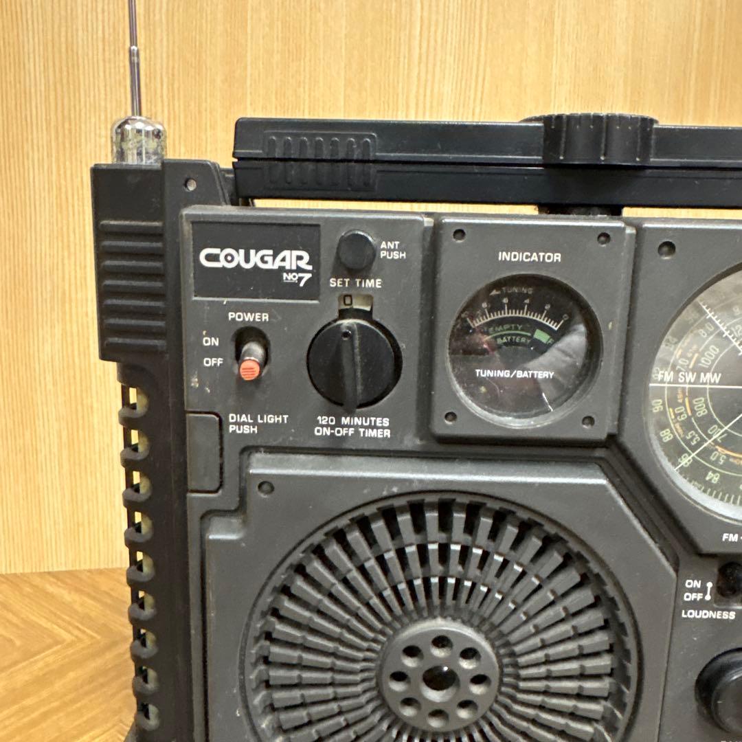 ナショナル パナソニック クーガ NO.7 RF-8777 ラジオ　COUGAR