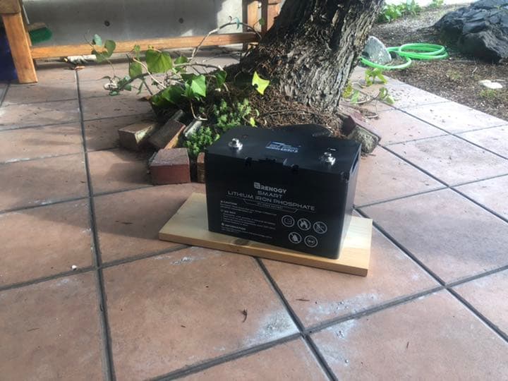 RENOGYヒート機能付き リン酸鉄リチウムイオンバッテリー100AH 12V