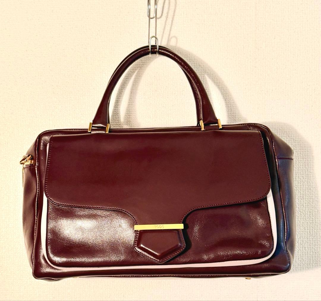 TOD'S トッズ D-CUBE ディーキューブ 2way ハンドバッグ