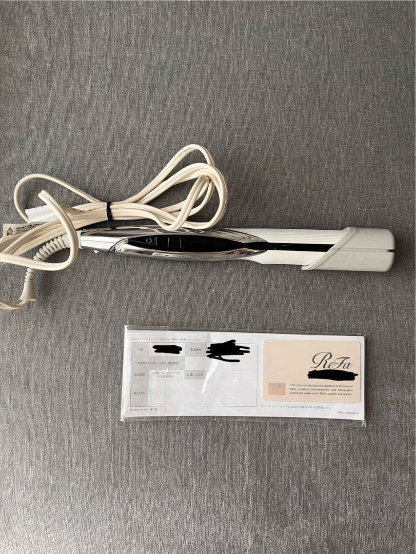 ReFa ストレートヘアアイロン【保証書付】