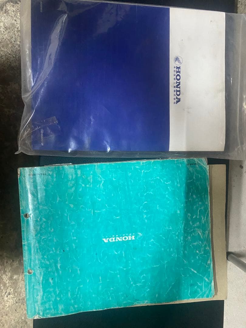 HONDA CBX400F サービスマニュアルパーツリスト