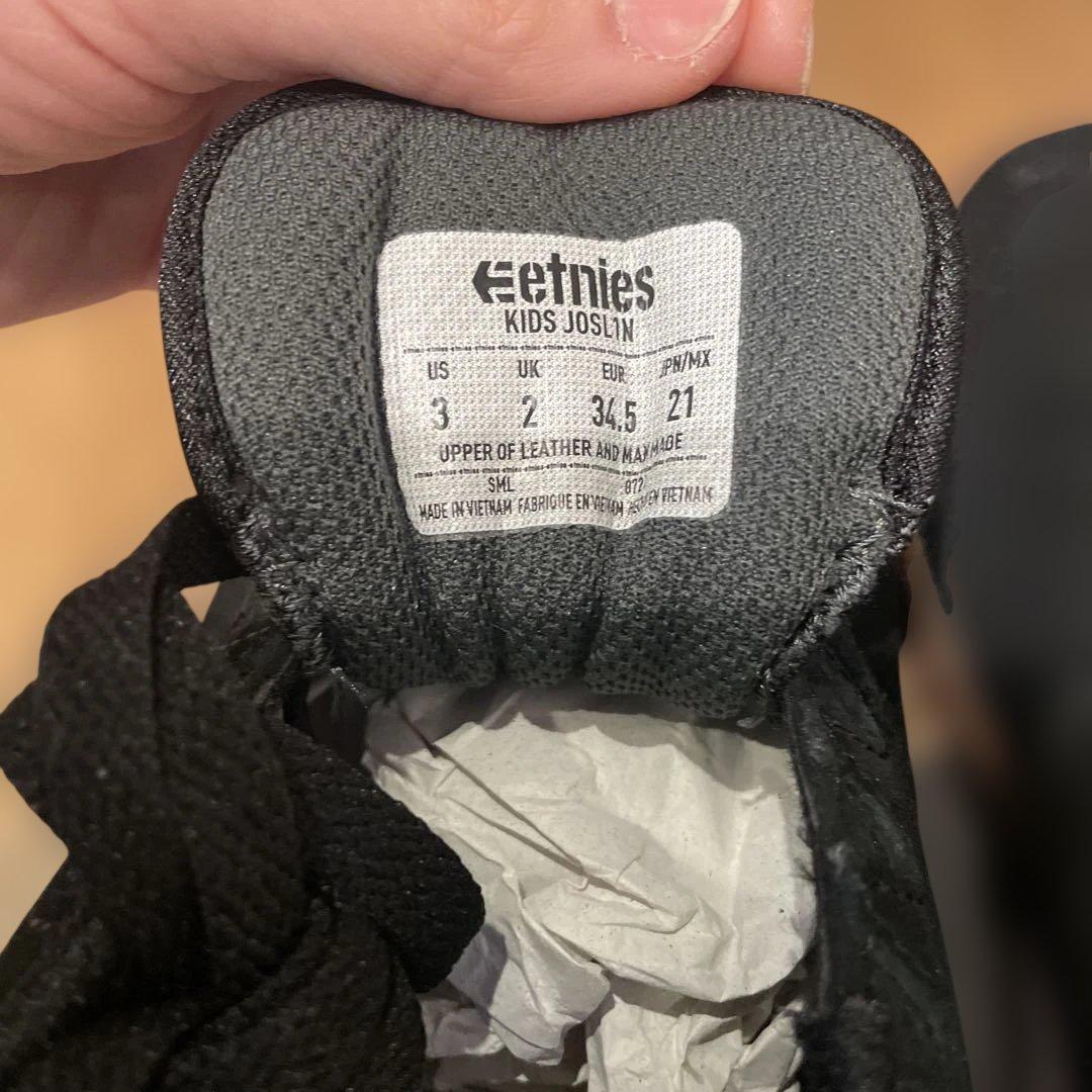 etnies スニーカー 21cm スケボー　新品