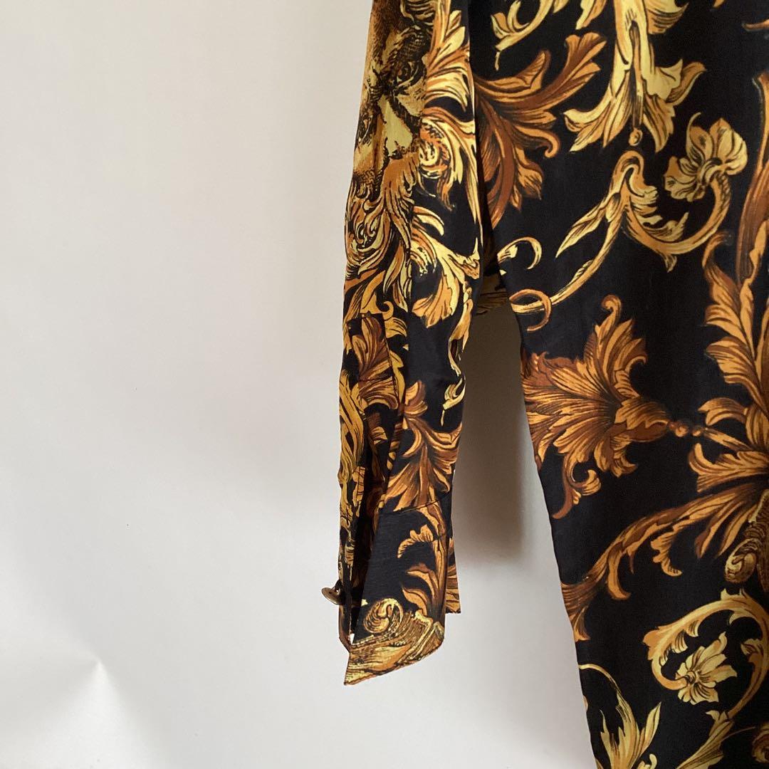 P VERSACE JEANS COUTURE シルク　シャツ