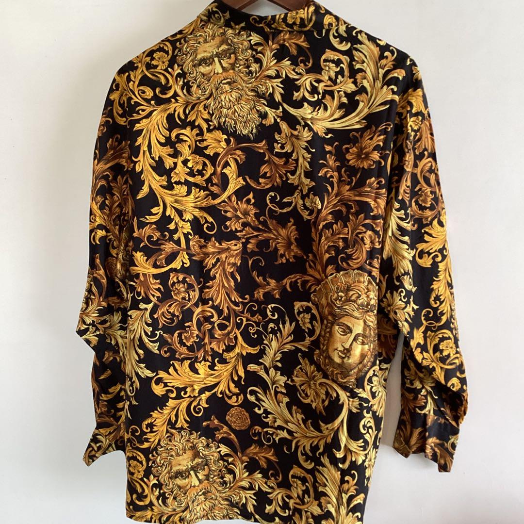 P VERSACE JEANS COUTURE シルク　シャツ
