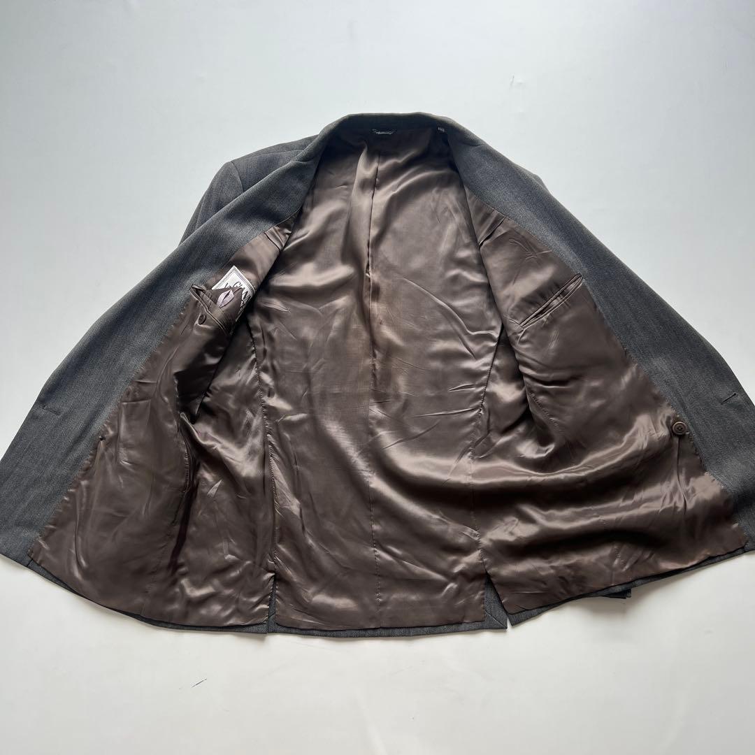 ジャンニヴェルサーチ ストライプ セットアップ メデューサボタン C265