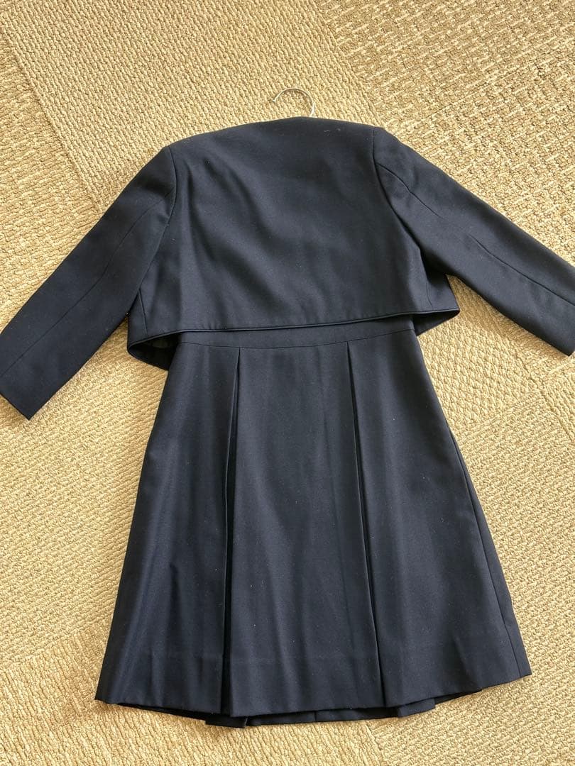 ファミリア　お受験　フォーマル　ジャンパースカート　ワンピース125cm