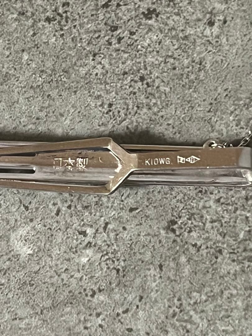 k10 wg 417 刻印 タイピン　日本製