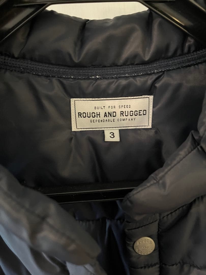 rough and rugged 中綿　レーシングベスト