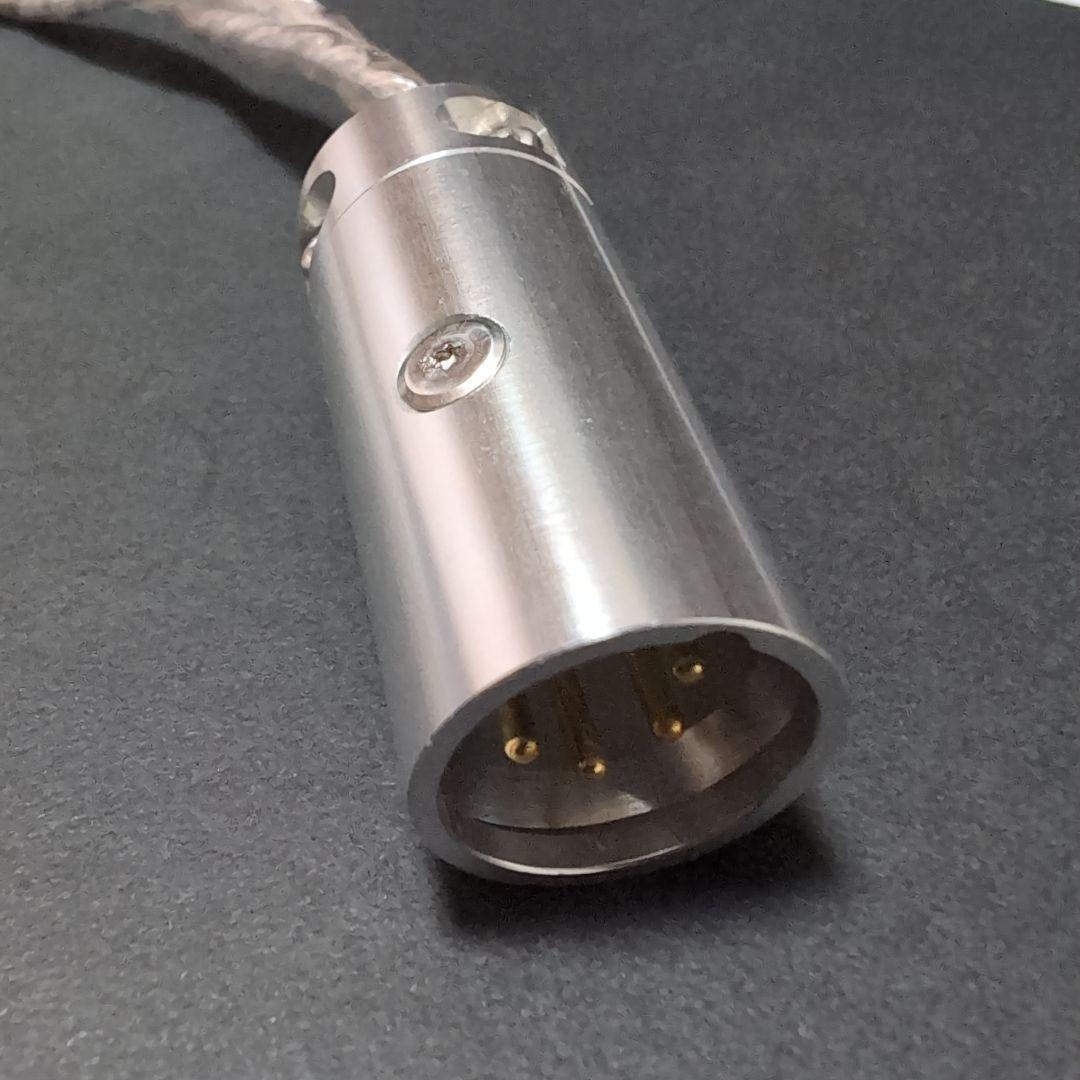 final シルバーコートケーブルC093 銀メッキケーブル 3m XLR 4極