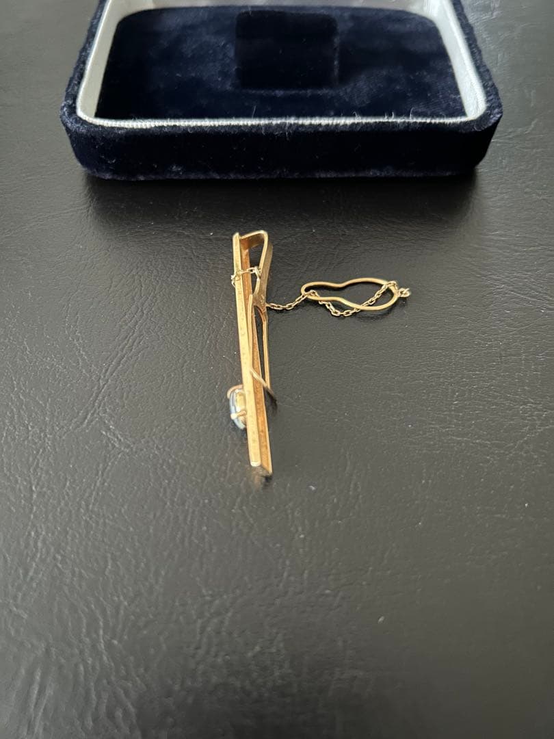 K18 ネクタイピン　オパール