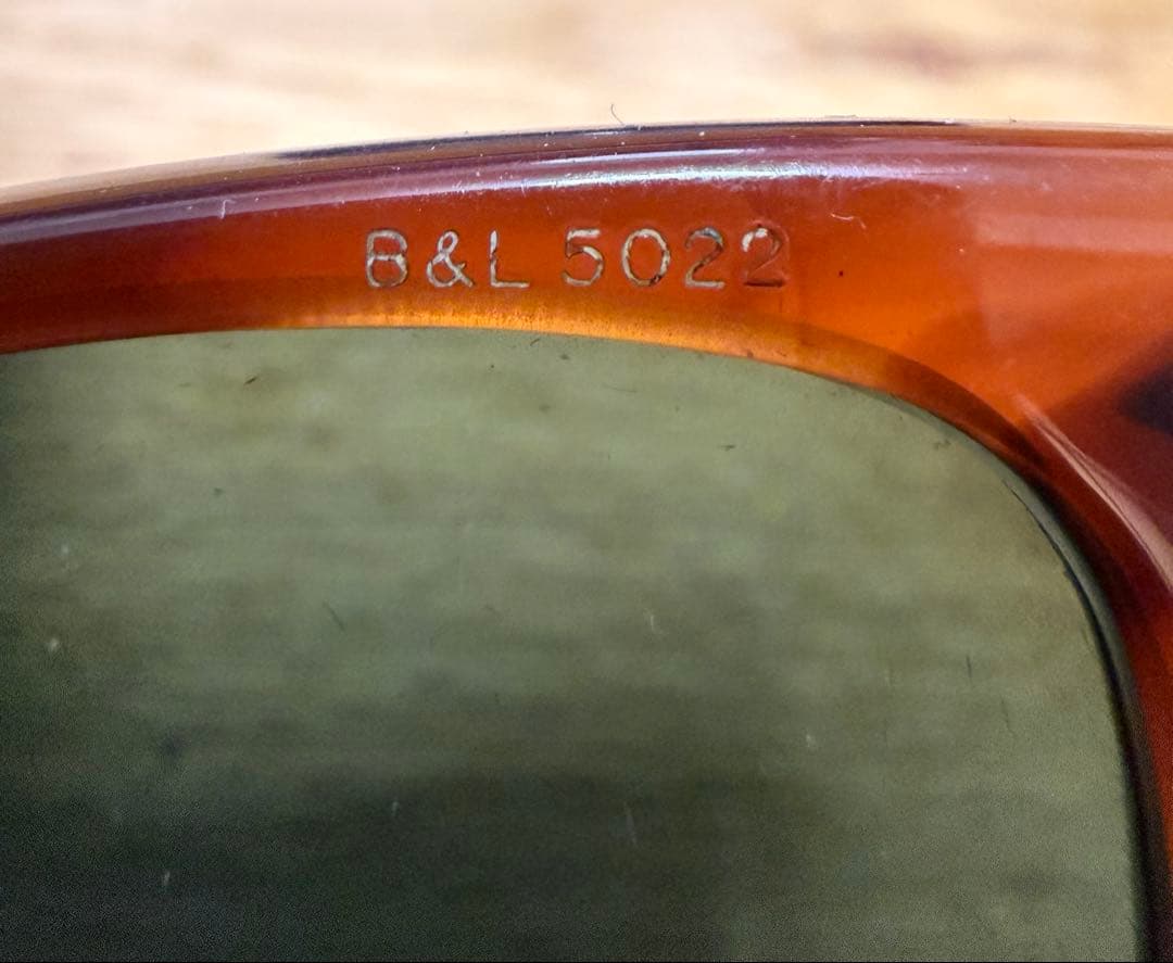 80’s B&L Ray‑Ban ウェイファーラー ボシュロム USA製