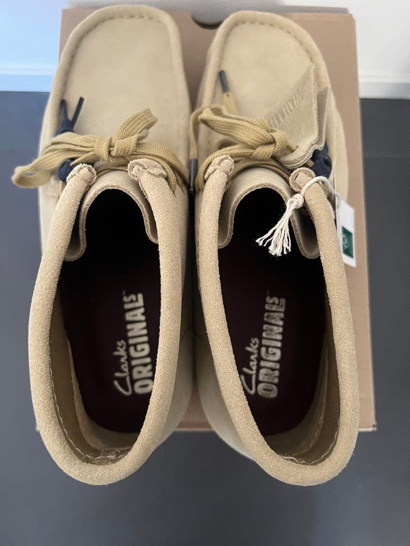 クラークス ワラビーブーツ CLARKS WALLABEE メープルスエード