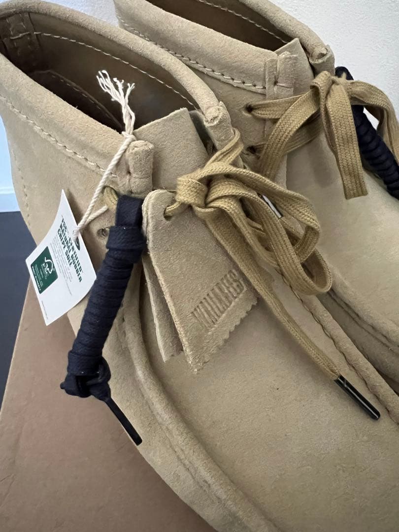 クラークス ワラビーブーツ CLARKS WALLABEE メープルスエード