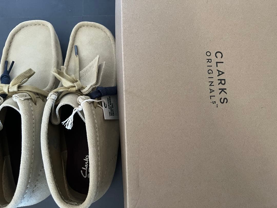 クラークス ワラビーブーツ CLARKS WALLABEE メープルスエード