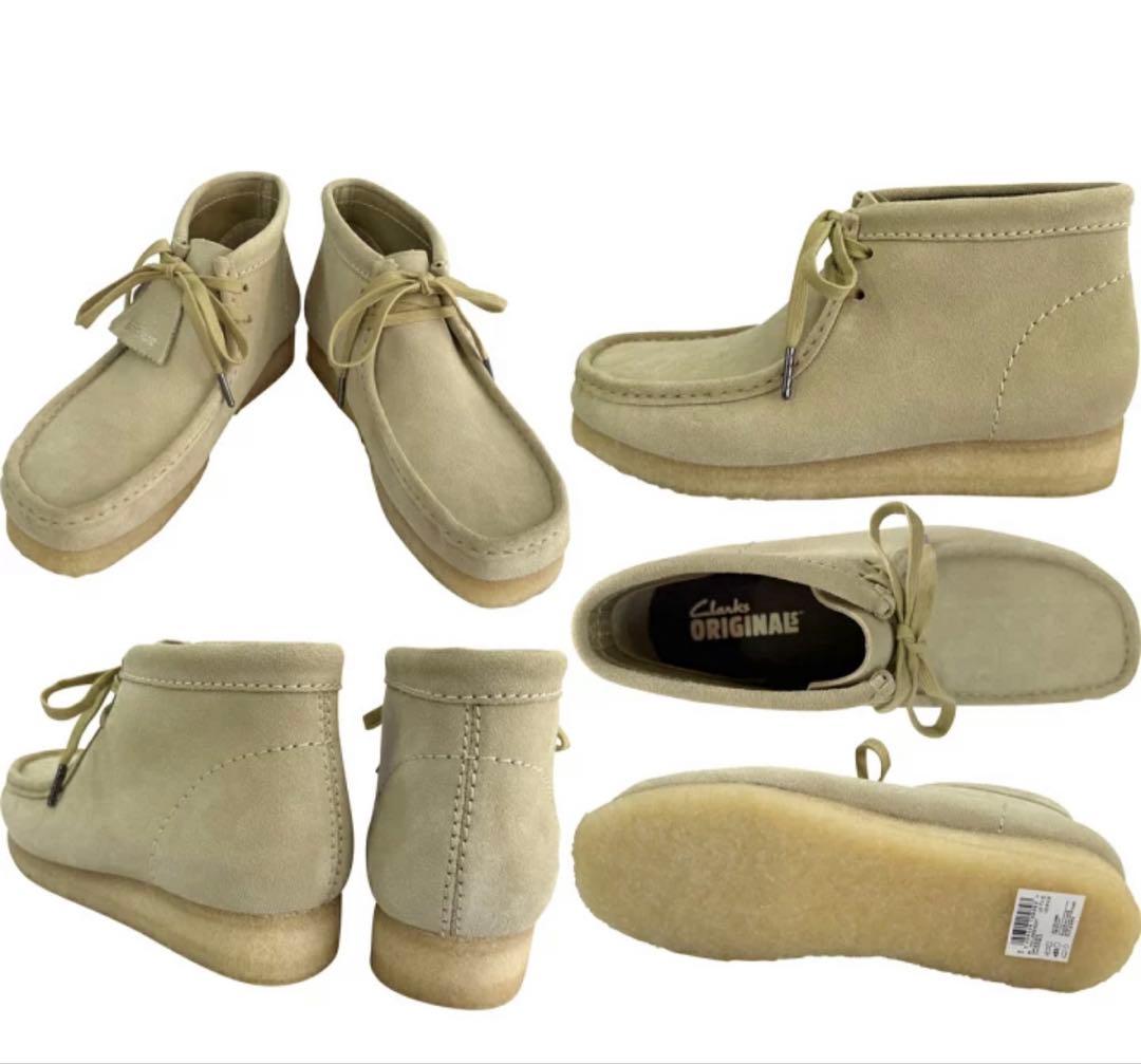 クラークス ワラビーブーツ CLARKS WALLABEE メープルスエード