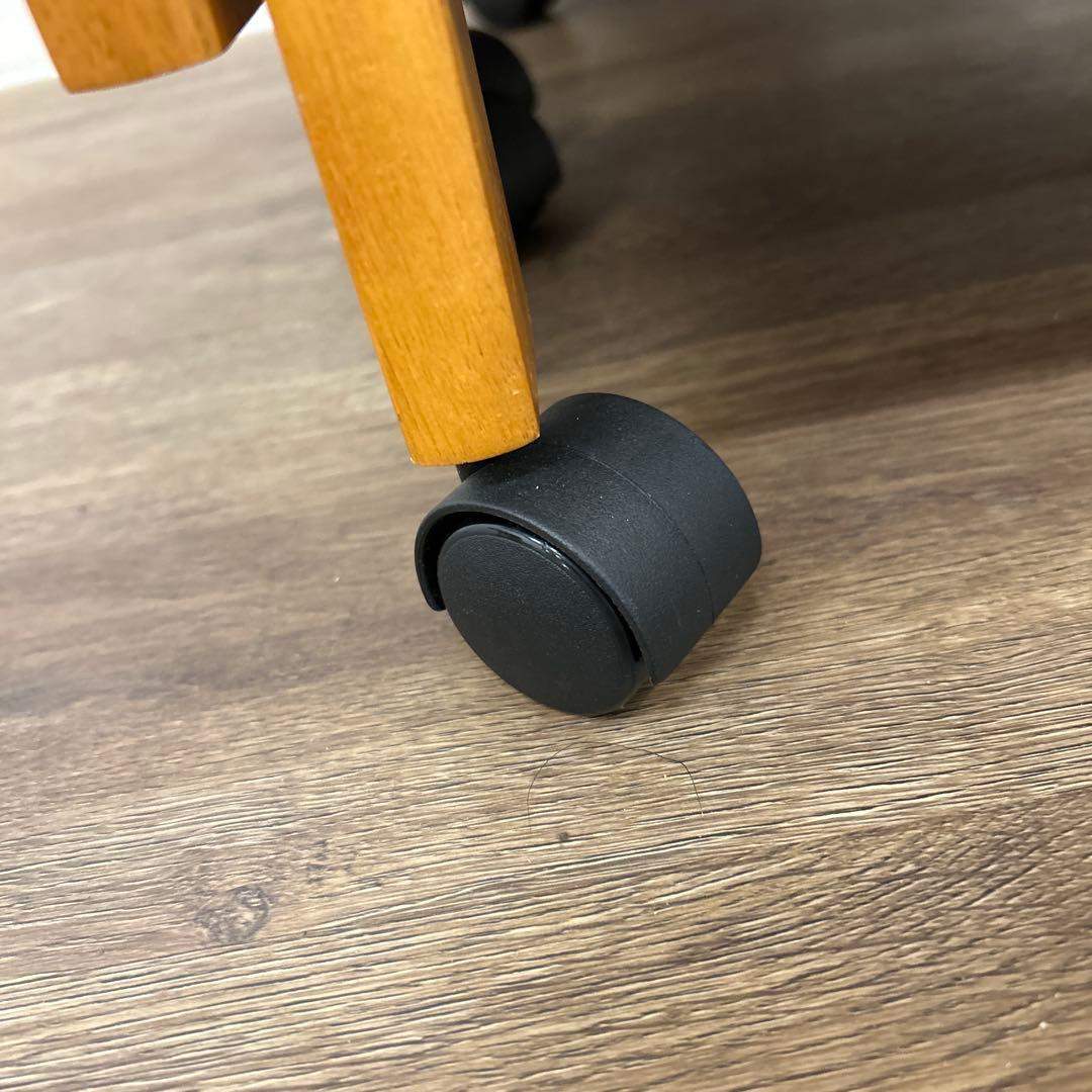 アウトレット★折畳み式キッチンワゴン キャスター付き バタフライワゴン 完成品