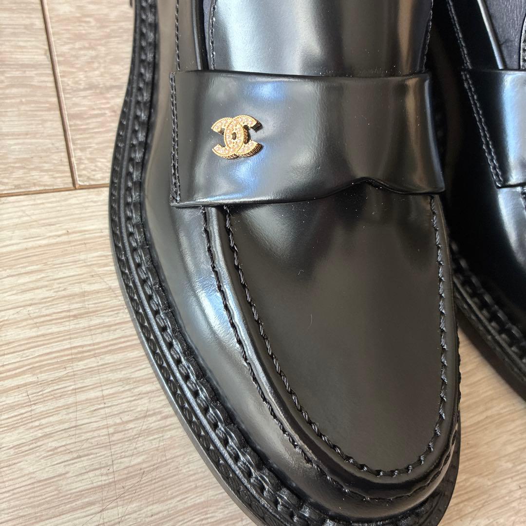 新品•未使用　今季　CHANEL シャネル　ローファー　サイズ23.5-24