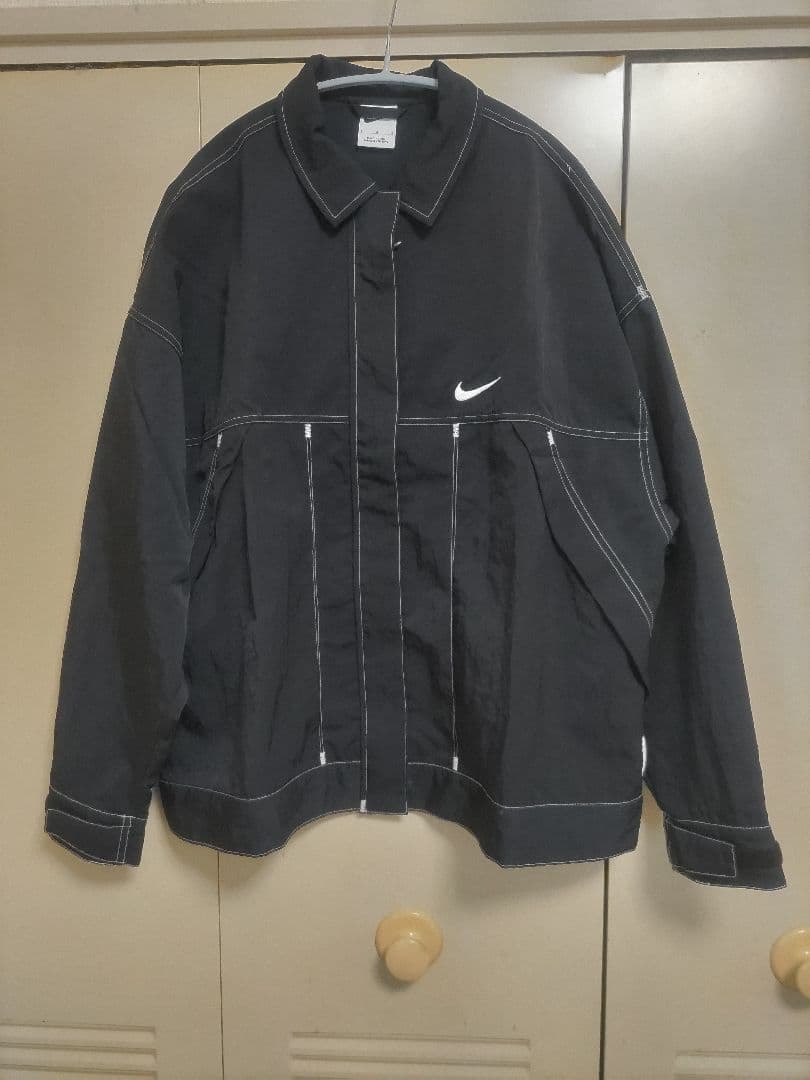 【美品】NIKE ナイキ ナイロン ジャケット パンツ セットアップ 上下 L