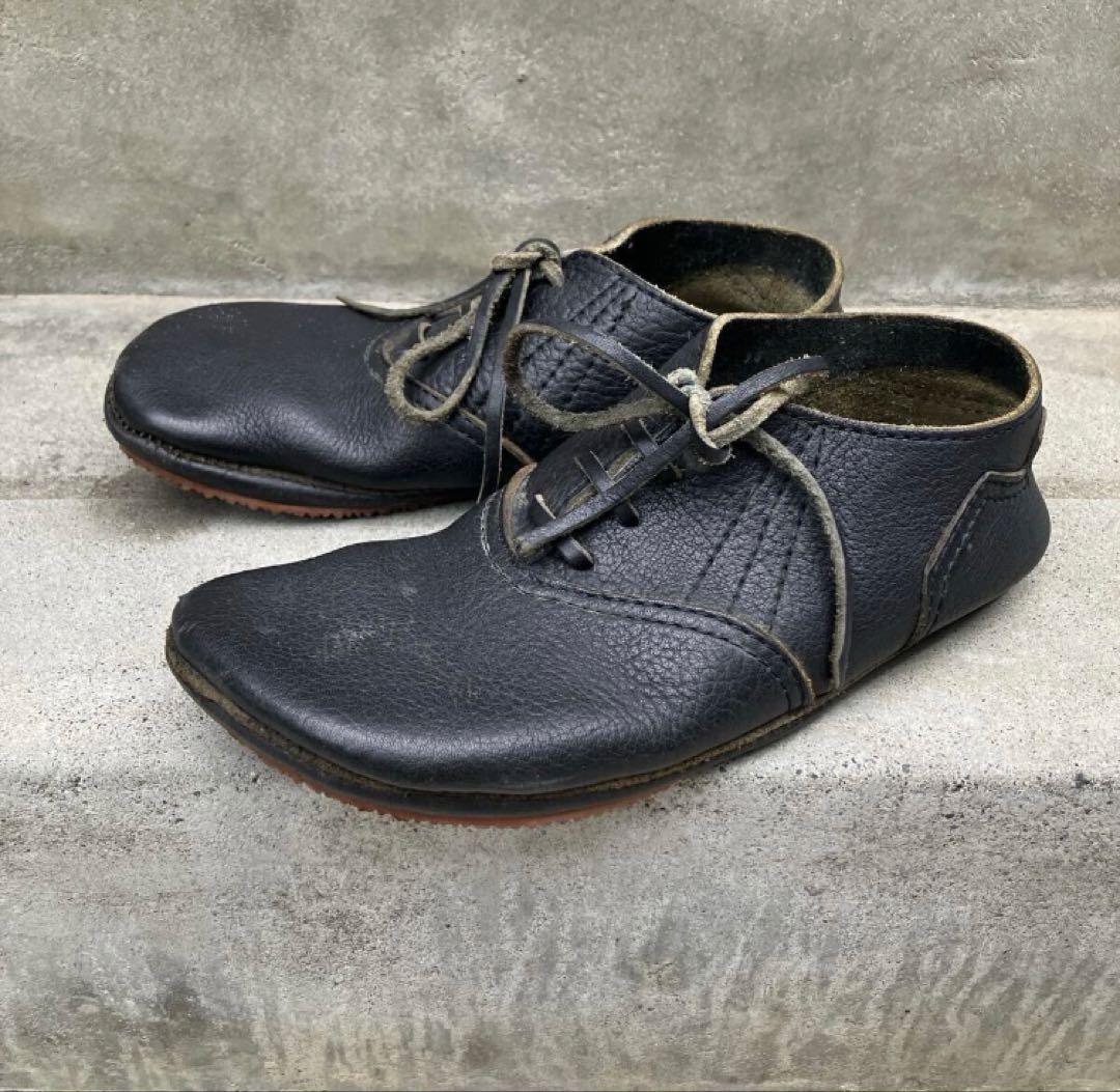 【tricot COMME des GARONS 】レザーシューズ シボ革