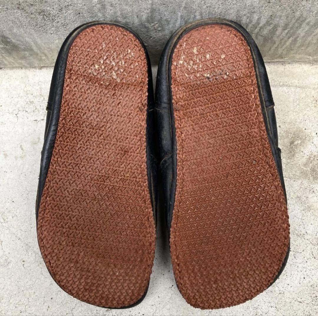 【tricot COMME des GARONS 】レザーシューズ シボ革