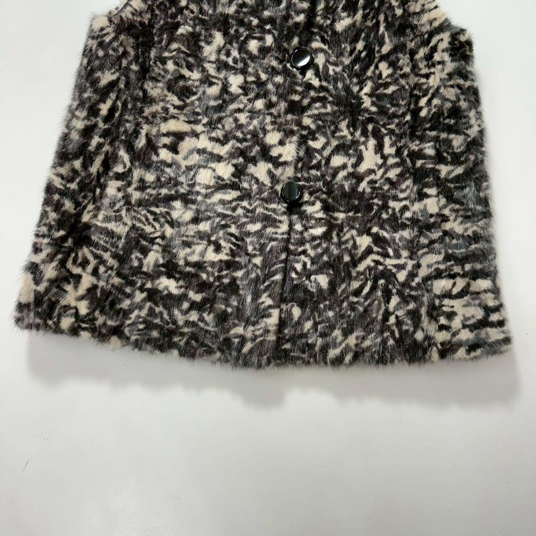 Altima アルティマ ミンク ファーコート ベスト リバーシブル シルク